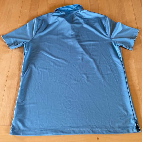 Light Blue Nike Dri-Fit Golf Shirt - Picture 2 of 4